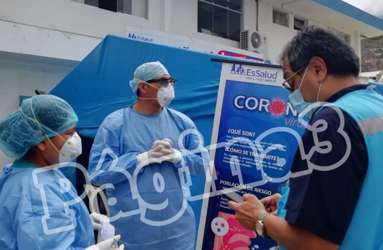 Gestionan hospitales de campaña para pacientes covid en Huánuco ante incremento de tasa de contagios