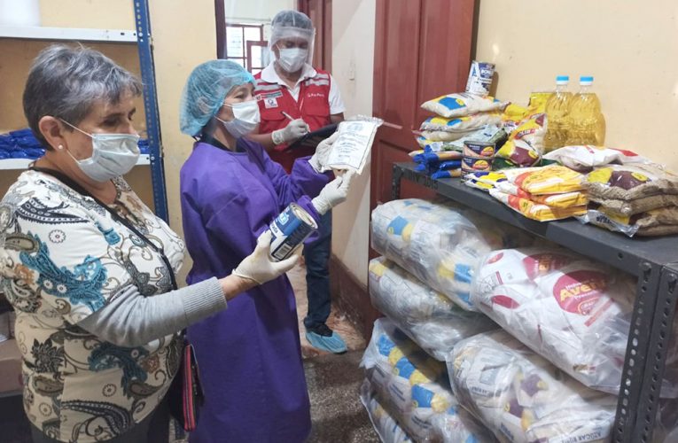 Entregan más de 400 kilos de alimentos al asilo Santa Sofía