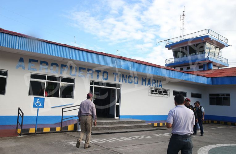 Autorizan reinicio de vuelos a Tingo María