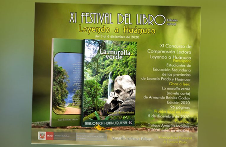 Del 3 al 6 de diciembre se llevará a cabo el  XI Festival del Libro