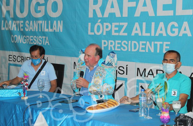 López solo presentó a dos de sus cuatro candidatos al Congreso
