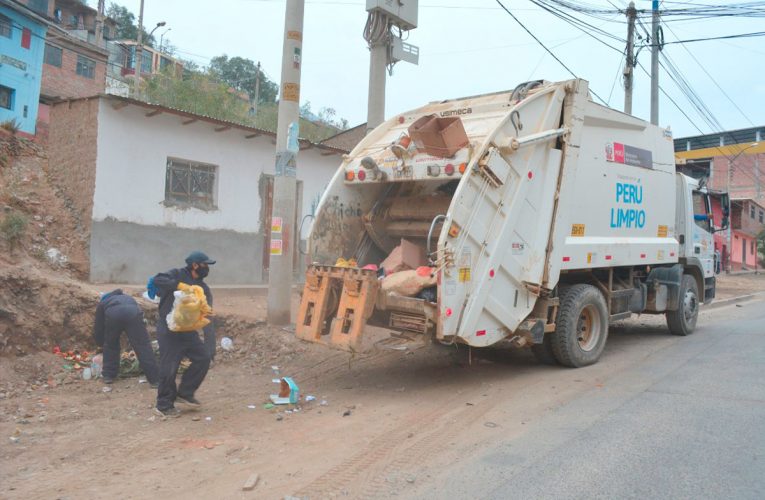 Seis millones se gastan en el servicio de Limpieza Pública en Huánuco