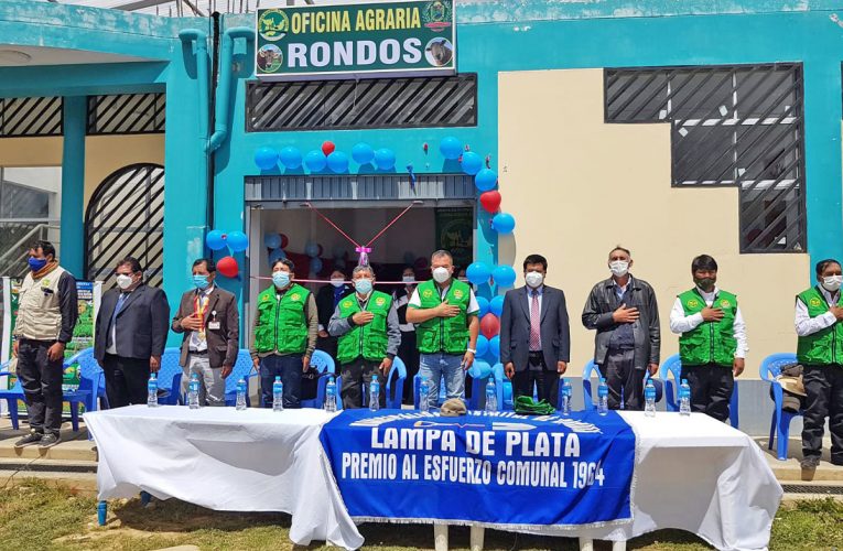 Abren Oficina Agraria en distrito de Rondos