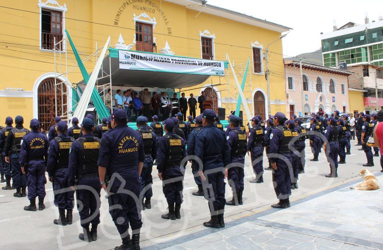 Mininter: Huánuco es la quinta ciudad  más segura del país