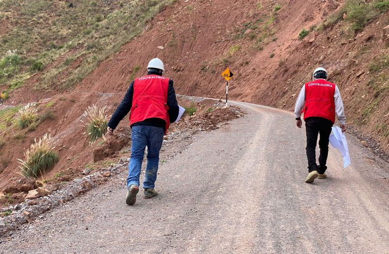 Contraloría detecta irregularidades en obra vial de S/ 7 millones  en Lauricocha