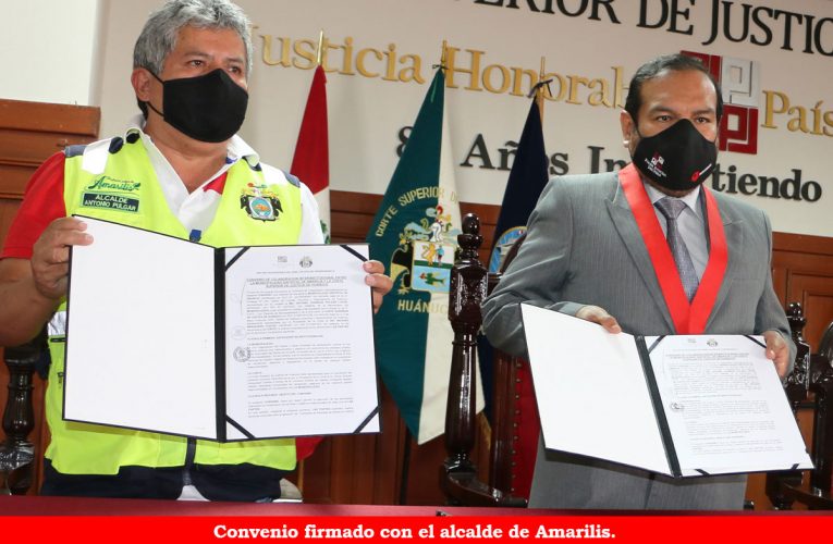Corte de Huánuco entregará su material reciclable a la Municipalidad de Amarilis