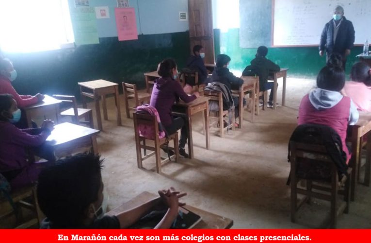 Trece colegios con clases presenciales