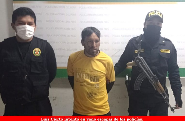 Condenado por feminicidio es capturado en Huamalíes
