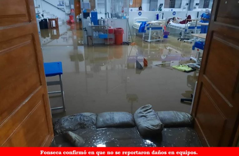 Aguas pluviales  inundaron la Villa EsSalud