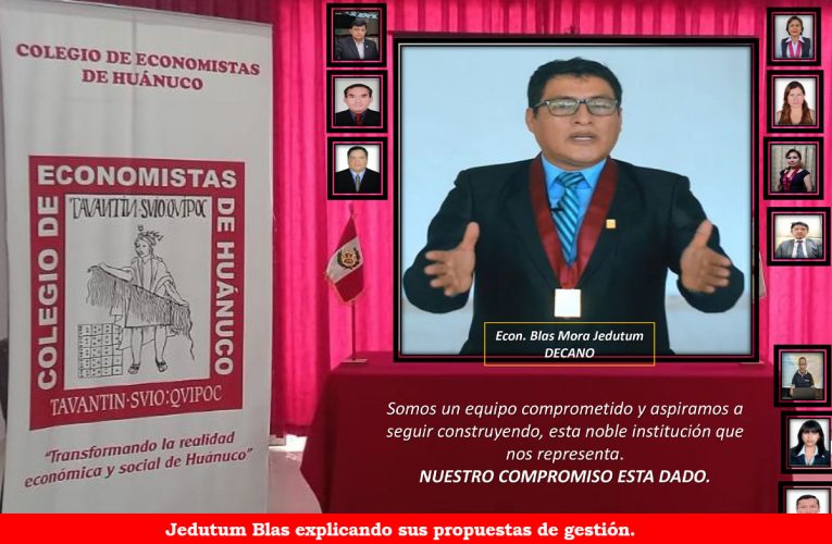 Blas Mora es elegido decano de los economistas