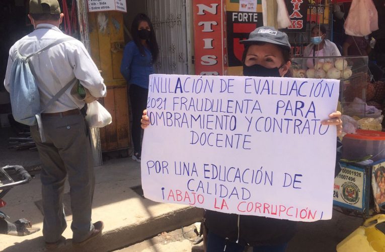 Docentes reclaman nueva prueba  para nombramiento
