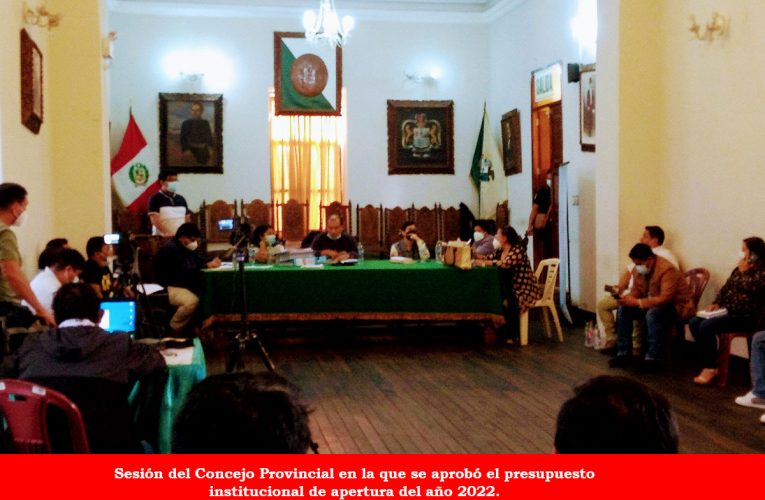 A S/ 48 millones asciende presupuesto de Municipalidad de Huánuco para el 2022