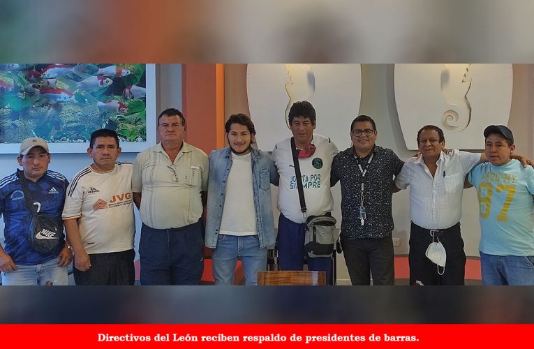 Directivos del León se reúnen con presidentes de barras