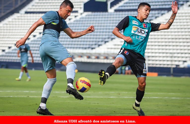 Alianza Lima goleó 3 a 0 al Alianza UDH