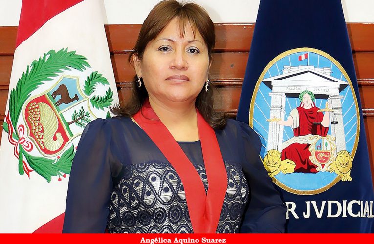 Jueza Angélica Aquino  presidirá JEE de Huánuco