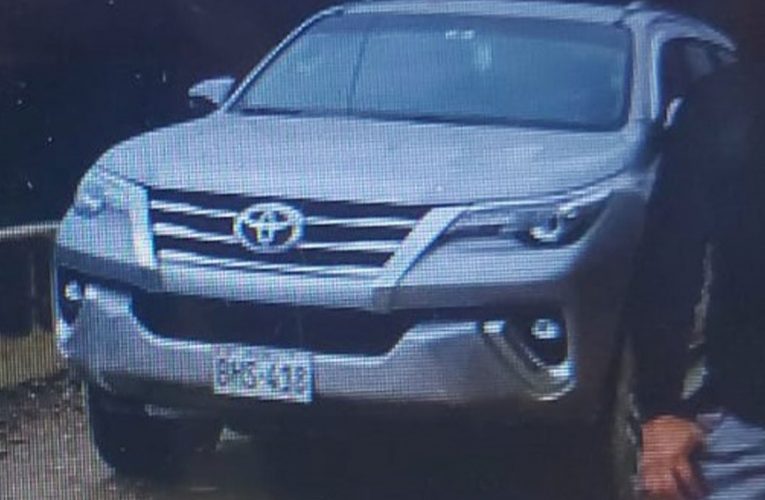 Upiat identifica carro que atropelló a  peatón en Andabamba