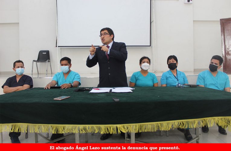 Trabajadores CAS denuncian a director de hospital  por convocar a concurso