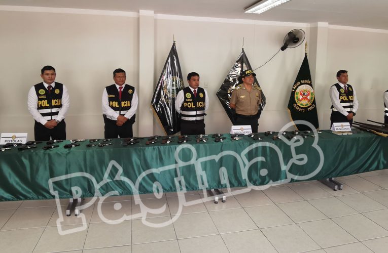 Recuperan 56 armas con licencias vencidas