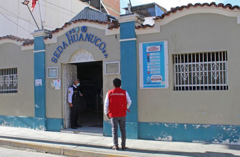 Contraloría advierte irregularidades  en dos licitaciones  de Seda Huánuco
