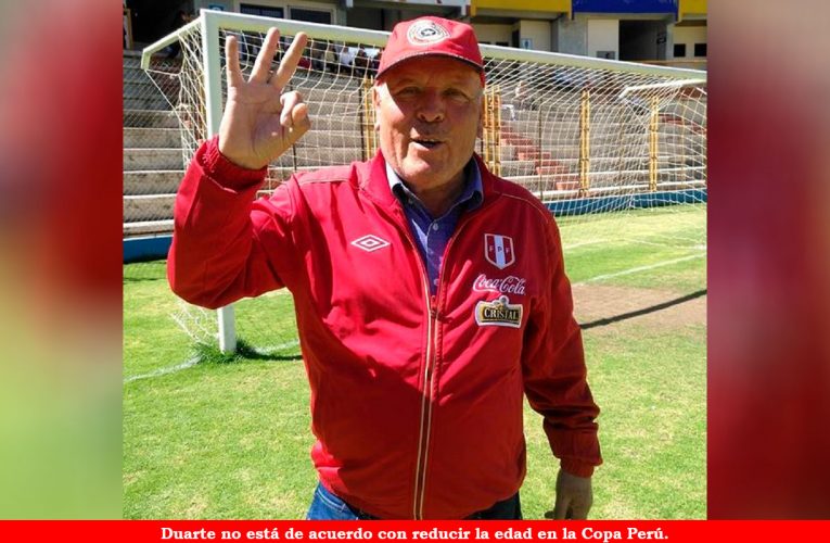 Duarte: “La Copa Perú tiene mejor nivel que la Liga 2”
