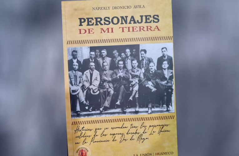 El periodista Napzaly Dionicio Ávila ha producido el libro Personajes de mi Tierra