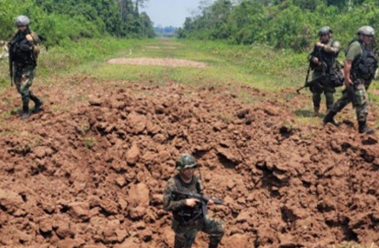 Destruyen pista de aterrizaje clandestino en Yuyapichis