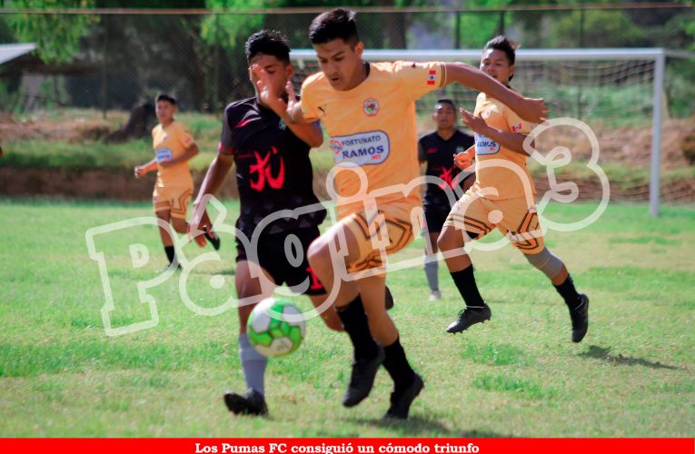 Los Pumas FC goleó 3 a 0 a Mateo Aguilar