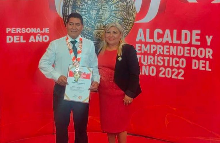 Reconocen a alcalde de Hermilio Valdizan como personaje productivo
