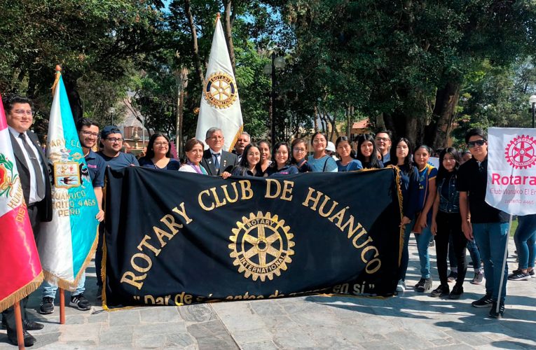 Rotary Club cumple  65 años en Huánuco