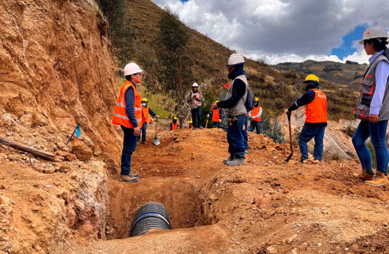 Destacan avances en obras de canales de riego en Huamalíes