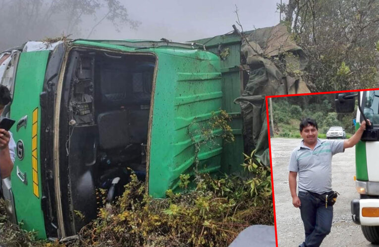 Camionero muere en volcadura en Shismay