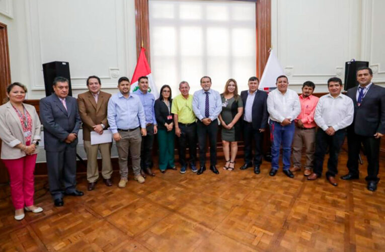 Alcaldes de Huánuco se reunieron con viceministro de Gobernanza
