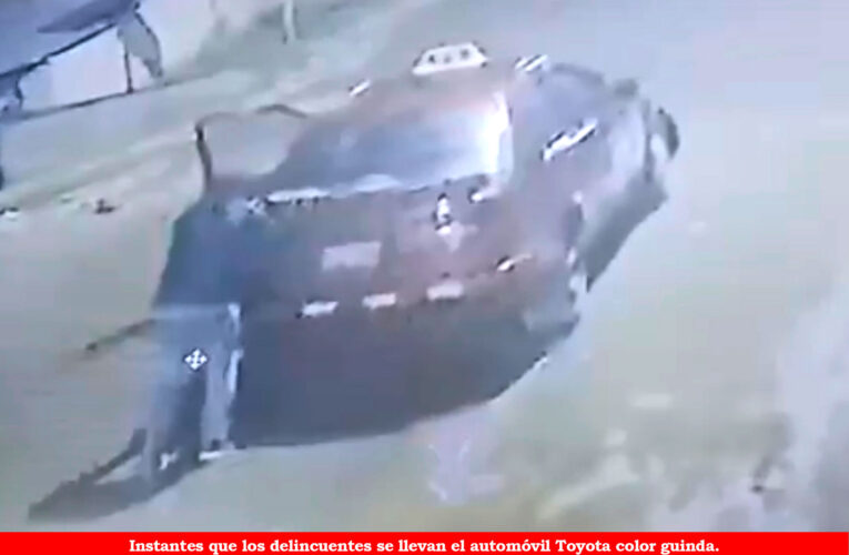 Chófer y policía detenidos con Tico usado en robo de automóvil