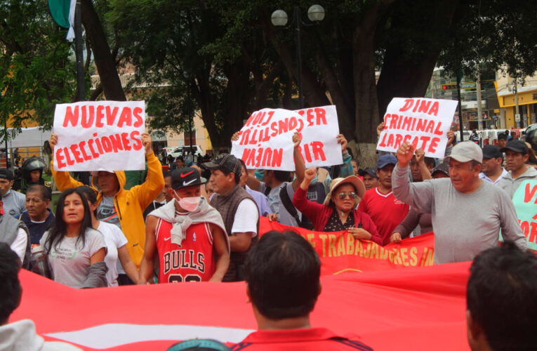 Construcción Civil lideró segundo día de marchas en Huánuco