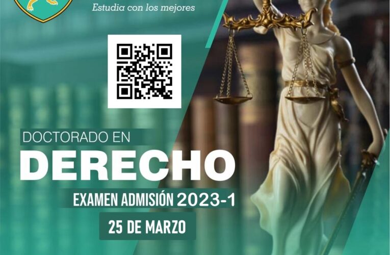 Aviso UDH Doctorado en Derecho