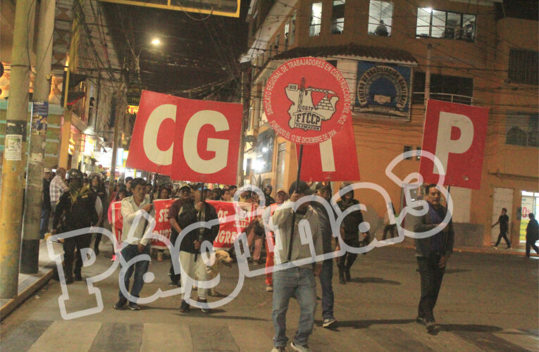 CGTP convoca a su primera gran huelga indefinida en los últimos 20 años: iniciará este jueves a nivel nacional
