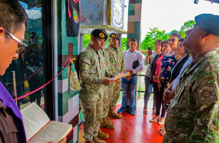 Eduardo Ocaña es el nuevo comandante del Batallón de Ingeniería Huascarán n.º 112