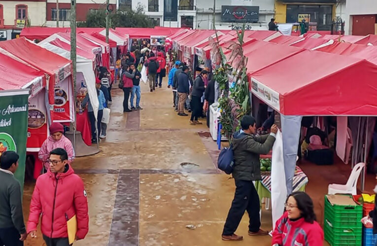 Emprendedores de  Huánuco lograron ventas  en feria de Huancayo