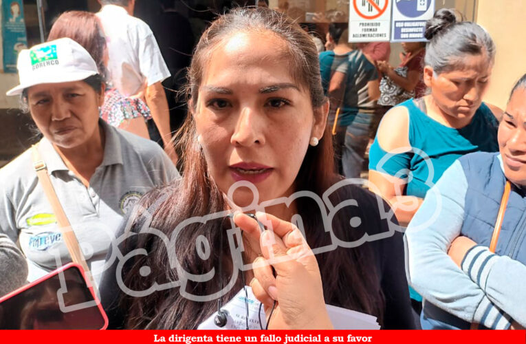 Yovana Pérez acusa a Jara de presionar para que la desconozcan como presidenta  del Vaso de Leche