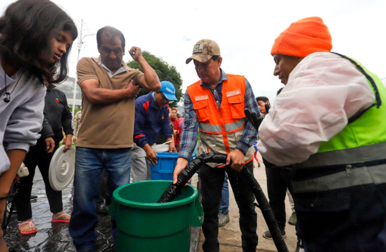 Defensoría del Pueblo pide seguir abasteciendo de agua  con cisternas a la población