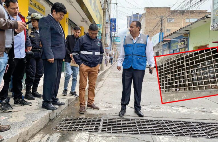 Municipalidad y Seda Huánuco limpiarán drenaje pluvial