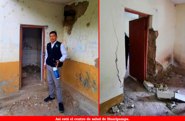 Centro de salud funciona en condiciones deplorables en Marañón