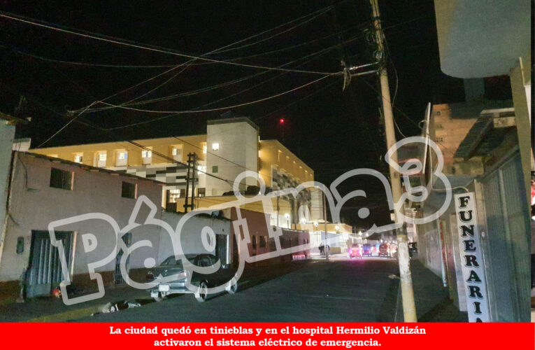 Cuatro provincias estuvieron a oscuras  por más de 40 minutos