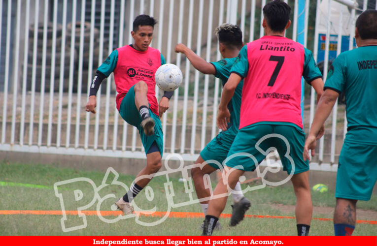Independiente se impuso 1 a 0 a Albino Velásquez
