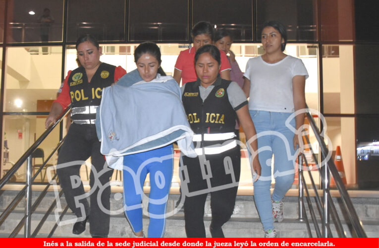 Inés Alvarado  es recluida en  penal con su bebe