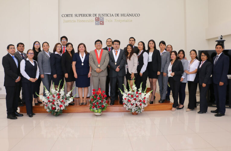 Se cumplen dos años de la oralidad en la justicia civil en Huánuco