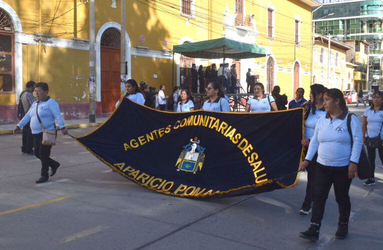 Agentes comunitarios  celebraron su día