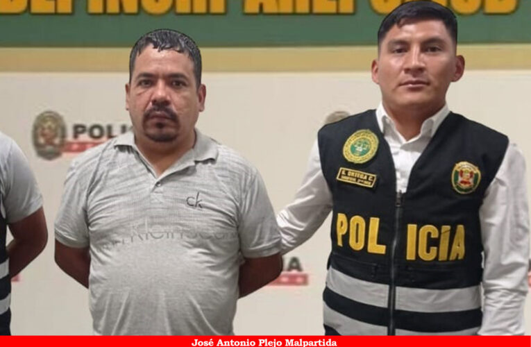 «Plejo» es capturado por requisitoria de Tacna
