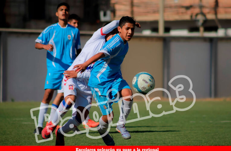 Hoy se juega fútbol en el estadio Leoncio Prado