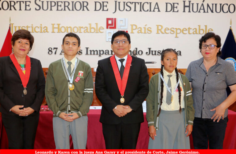 ‘Estamos sembrando la justicia de paz escolar’